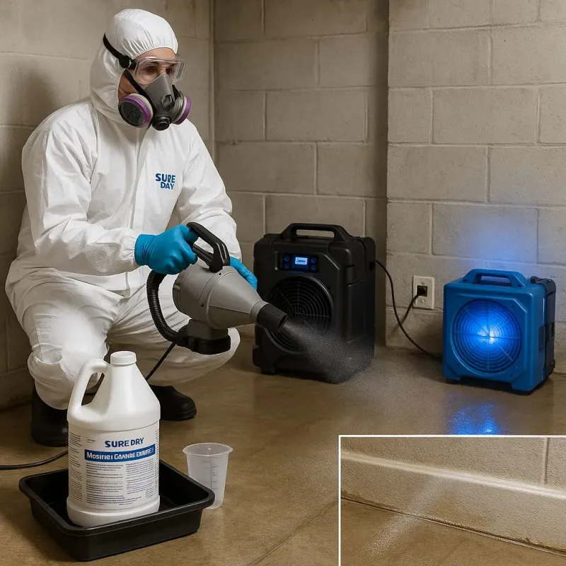 Sanitization and Odor Removal process in Ponce Inlet, FL